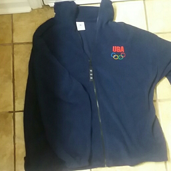 usa olympic fleece jacket